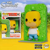 The Simpsons Homer in Hedges Pop! Vinyl Figure - EE Exclusive #1252